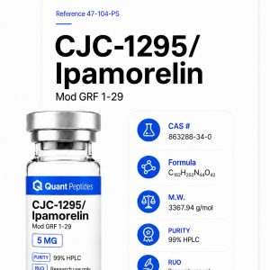 CJC-1295 Ipamorelin 5mg Peptide Quant Peptides